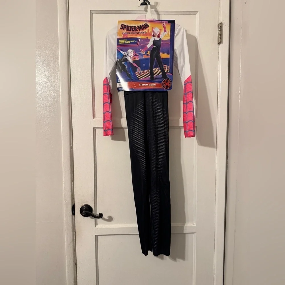 Spider-Gwen Costume for Kids Sz Medium